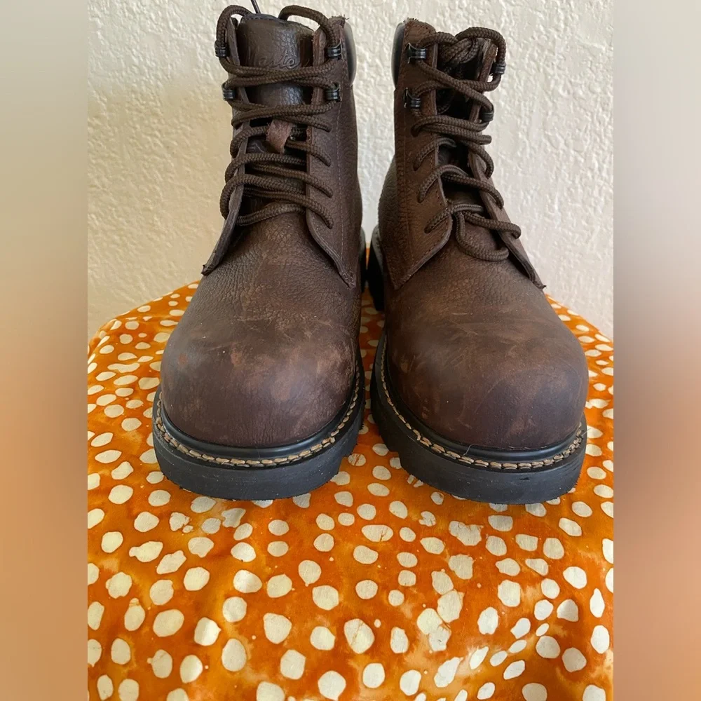 Masterson Boot Company Safety Toe Boots EUC 7.5 D
